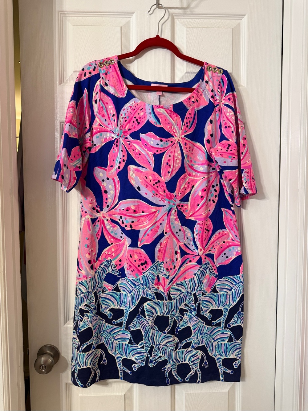 Women's Lilly Pulitzer Lilah Dress XL - Picture 3 of 8